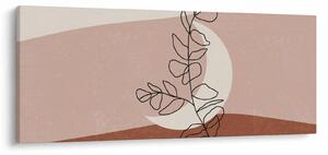 Tablou - Boho frunze N⁰2 (120x50 cm)