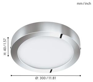 Eglo 96058 - Aplica LED pentru baie FUEVA 1 LED/22W/230V IP44