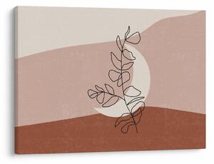 Tablou - Boho frunze N⁰2 (70x50 cm)