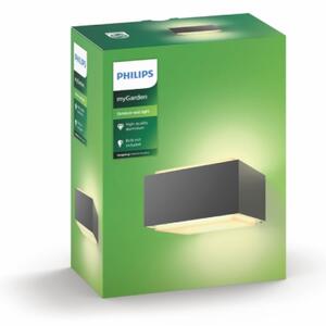 Philips 17337/93/PN - Aplică perete exterior MYGARDEN HEDGEHOG 1xE27/42W
