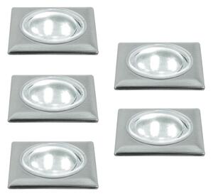 SET 5x LED iluminat de podea 5xLED/0,5W/230/12V