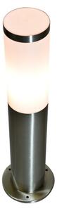 Lampă de exterior LIVIA 1xE27/10W/230V 45 cm IP44 argintie