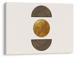 Tablou - Ornament de aur N⁰1 (70x50 cm)