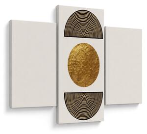 Tablou - Ornament de aur N⁰1 (90x60 cm)