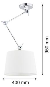 Argon 3548 - Lampa suspendata ZAKYNTOS 1xE27/60W