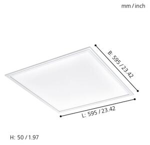 Corp de iluminat LED RGBW dimabil SALOBRENA-C LED/30,5W Eglo 96663 + telecomandă