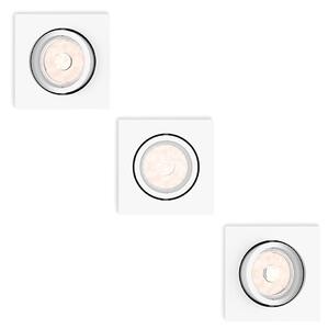 Philips 50193/31/PN - Set de 3 spoturi încastrate ENNEPER 1xGU10/5,5W/230V