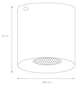 Lucide 09100/01/31 - Lampa spot BODI 1xGU10/50W/230V