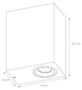 Aplică LED dimabilă de exterior Lucide 22860/10/31 ZORA 2xGU10/5W/230V IP44