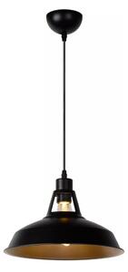 Lucide 43401/31/30 - Lampa suspendata BRASSY-BIS 1xE27/60W/230V negru