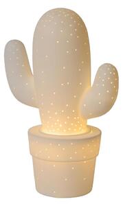 Lucide 13513/01/31 - Lampa de masa CACTUS 1xE14/40W/230V alba