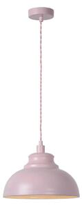 Lucide 34400/29/66 - Lampa suspendata ISLA 1xE14/40W/230V roz