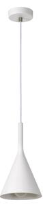 Lucide 35406/16/31 - Lampa suspendata GIPSY 1xE27/40W/230V alb