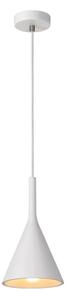 Lucide 35406/16/31 - Lampa suspendata GIPSY 1xE27/40W/230V alb
