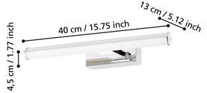 Eglo 97081 - Aplica LED VADUMI pentru oglindă de baie, 7,4 W, 230 V, IP44