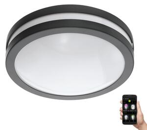 Eglo 33571 - Corp de iluminat LED reglabil pentru baie LOCANA, 14W, 230V, IP44, antracit