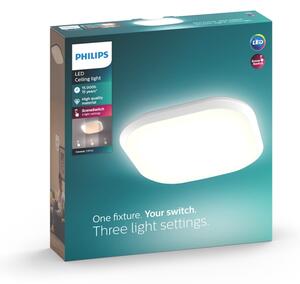 Plafonieră LED dimabilă CANAVAL LED/18W/230V Philips 32810/31/P0