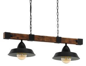 Candelabru pe lanț Eglo OLDBURY 44085, 2xE27/60W/230V