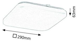 Rabalux 3340 - Plafonieră LED ROB LED/20W/230V