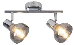 Rabalux 5556 - Lampă spot HOLLY 2xE14/40W/230V crom lucios