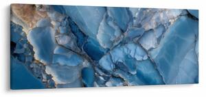 Tablou - Marmură albastră fragmentată (120x50 cm)