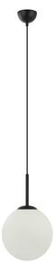 Lustră pe cablu DEORE 1xE27/40W/230V 118 cm negru ITALUX PND-5578-1M-BK