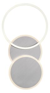 Plafonieră LED/25,5W/230V crom mat Leuchten Direkt 14116-55
