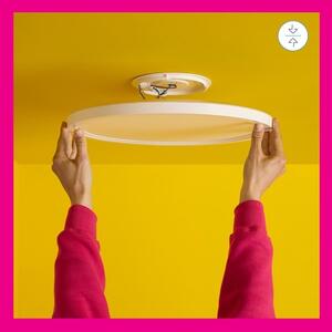 WiZ - Plafonieră LED RGB SUPERSLIM dimabilă 22W 230V Wi-Fi albă