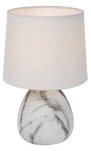 Lampă de masă MARMO 1xE14/40W/230V alb Lucide 47508/81/31