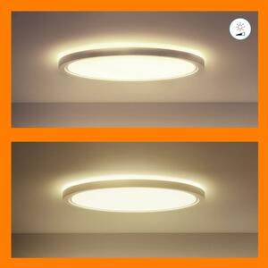 WiZ - Plafonieră LED RGB SUPERSLIM dimabilă 22W 230V Wi-Fi albă