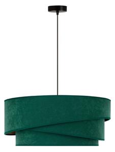 Lustră pe cablu Duolla KOBO 1xE27/15W/230V d. 45 cm verde/auriu