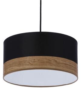 Lustră pe cablu PORTO 1xE27/60W/230V negru/maro