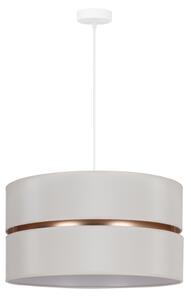 Lustră pe cablu Duolla DUO 1xE27/15W/230V d. 40 cm crem/auriu