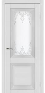 Usa interior THG AVA 3 sticla Alb Silk