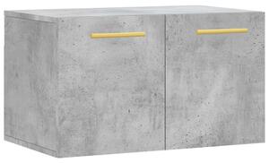 Dulap de perete, gri beton, 60x36,5x35 cm, lemn prelucrat