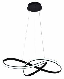 Lustră LED dimabilă pe cablu Brilagi COSMOWAVE LED/70W/230V 3000-6500K negru + telecomandă