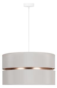 Lustră pe cablu Duolla DUO 1xE27/15W/230V d. 40 cm crem/auriu
