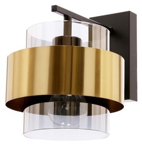 Lampă de perete SPIEGA 1xE27/60W/230V auriu/negru