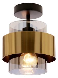 Lustră aplicată SPIEGA 1xE27/60W/230V auriu/negru