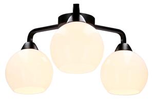 Lustră aplicată CALDERA 3xE27/60W/230V negru