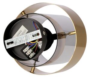 Lustră aplicată SPIEGA 1xE27/60W/230V auriu/negru