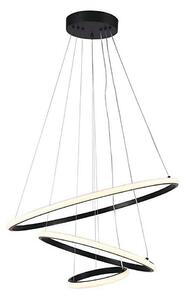 Lustră LED pe cablu LED/32W/230V 3000K negru