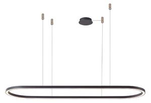 Lustră LED dimabilă pe cablu ELENA LED/60W/230V 150 cm negru Azzardo AZ5057
