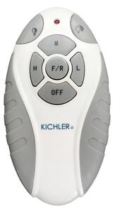 Ventilator LED dimabil de tavan Kichler KLF-ZEUS-60-WHT ZEUS LED/10W/230V + telecomandă