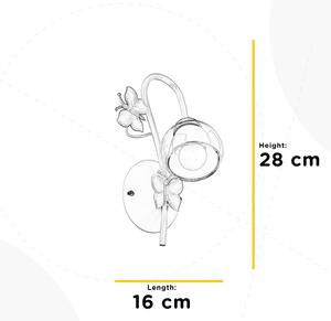 Aplică pentru copii BUTTERFLY 1xE14/6W/230V ONLI