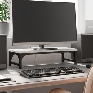 Suport pentru monitor, gri sonoma, 55x23x14 cm, lemn compozit