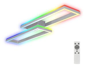 Lustră LED RGBW dimabilă aplicată FRAME 2xLED/21W/230V 2700-6500K Brilo + telecomandă