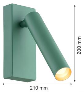 Spot LED de perete RIO LED/4,2W/230V 3000K verde Argon 8332
