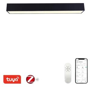 Plafonieră LED dimabilă CANTO 50W/230V negru Tuya Immax NEO 07074-90 + telecomandă