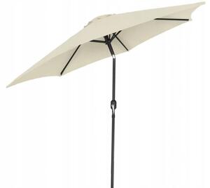 Umbrela gradina GardenLine cu inclinatie, diametru 3 m , inaltime 245 cm, bej
